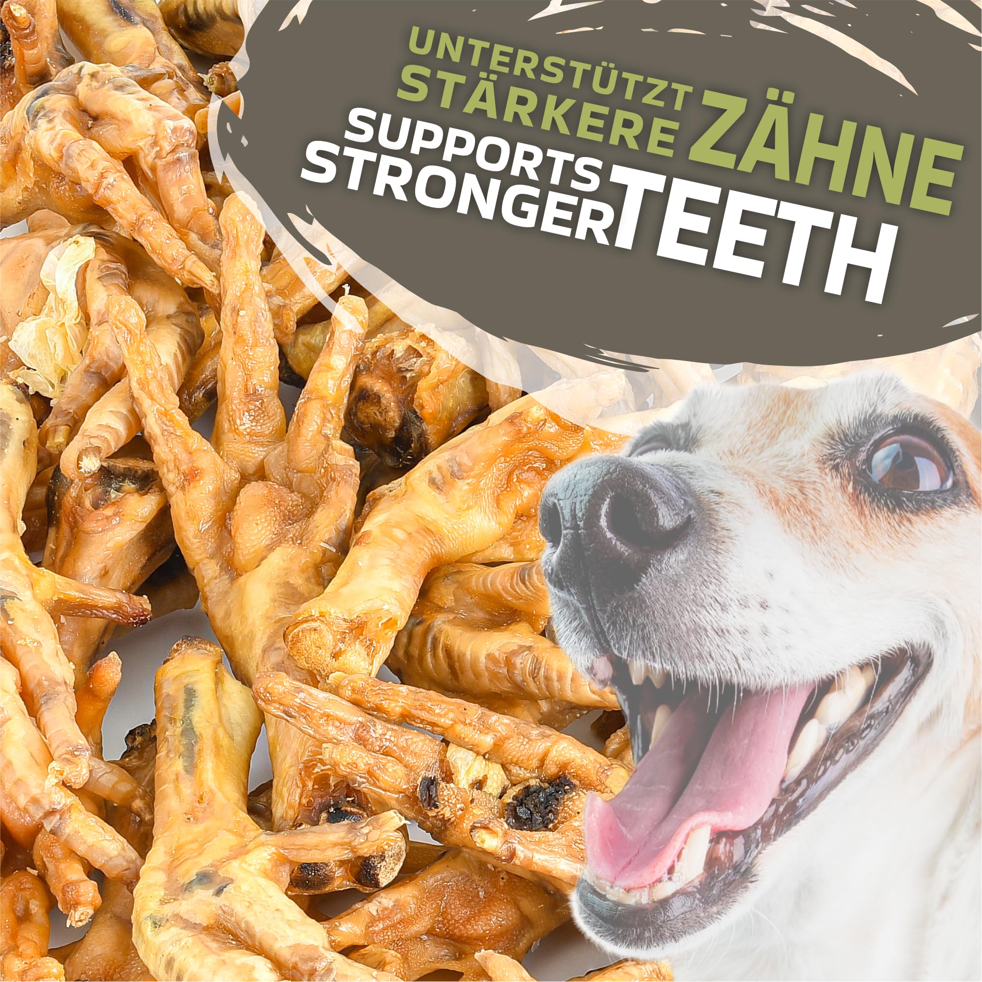 Pattes De Poulet Pour Chien 500g – Friandise Naturelle