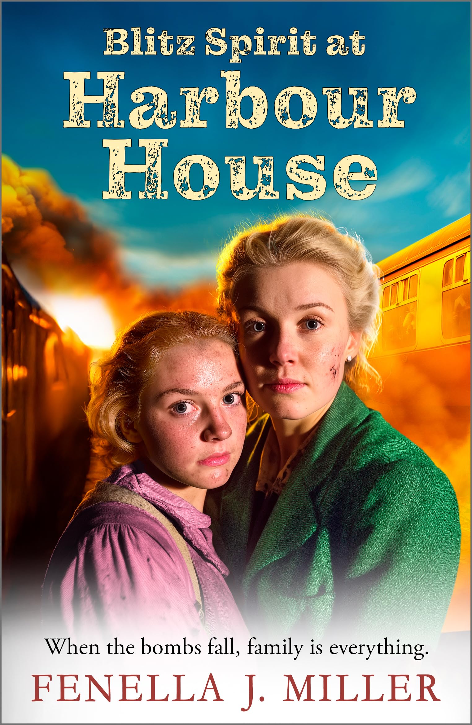 Blitz Spirit at Harbour House: A historical saga filled... - Miller, Fenella J