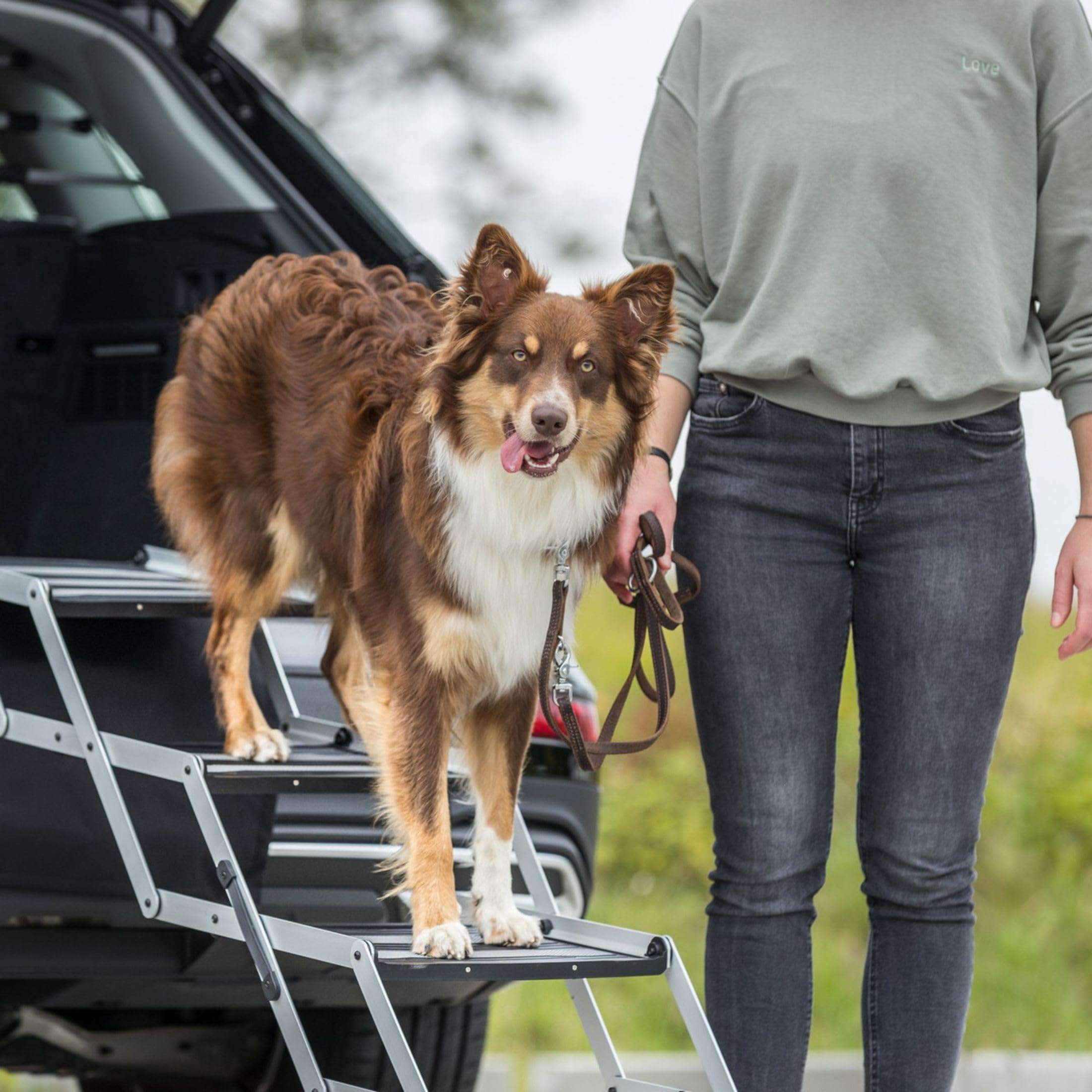 ALLFORWAN'sLIFE トリクシー 安全スロープ 犬用ドライブ用品 ドイツTRIXIE ドライブ用スロープ 4ステップ フォールディングステップ ペットステップ 伸縮タイプ 折りたたみ 軽量 重量3.9キロ ALLFORWAN'sLIFE トリクシー 安全スロープ 犬用ドライブ用品 ドイツTRIXIE ドライブ用スロープ 4ステップ フォールディングステップ ペットステップ 伸縮タイプ 折りたたみ 軽量 重量3.9キロ