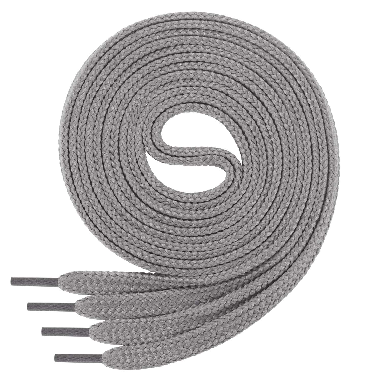 Di ficc hiano 1 par Fischer-Net – Cordones de poliéster – Resistente – Plano – Aprox. 7 mm ancho, 27 Colores, 60 – 200 cm de longitud — view 12