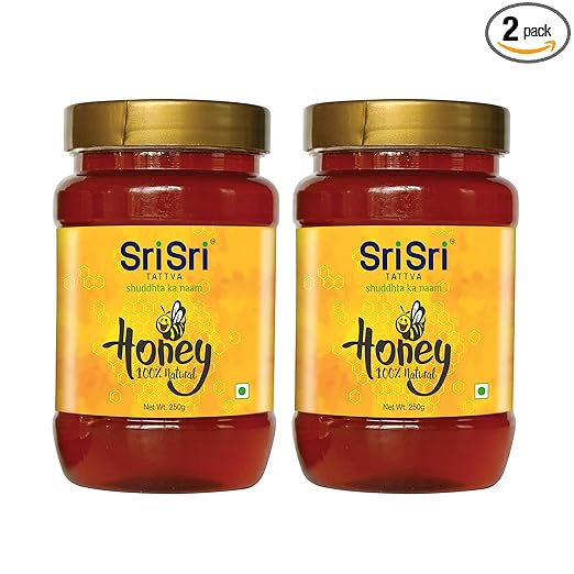 Sri Sri Ayurveda Natural & Pure Tattva Honey (250g) Pack of 2