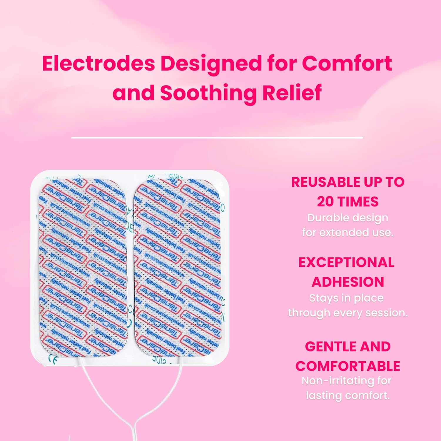 TensCare OVA+ - 4 Tailor Made TENS Programmes for Pain Relief from Period Pain, Dysmenorrhea. Silent Unit to be Used at Home, Work or on The Go