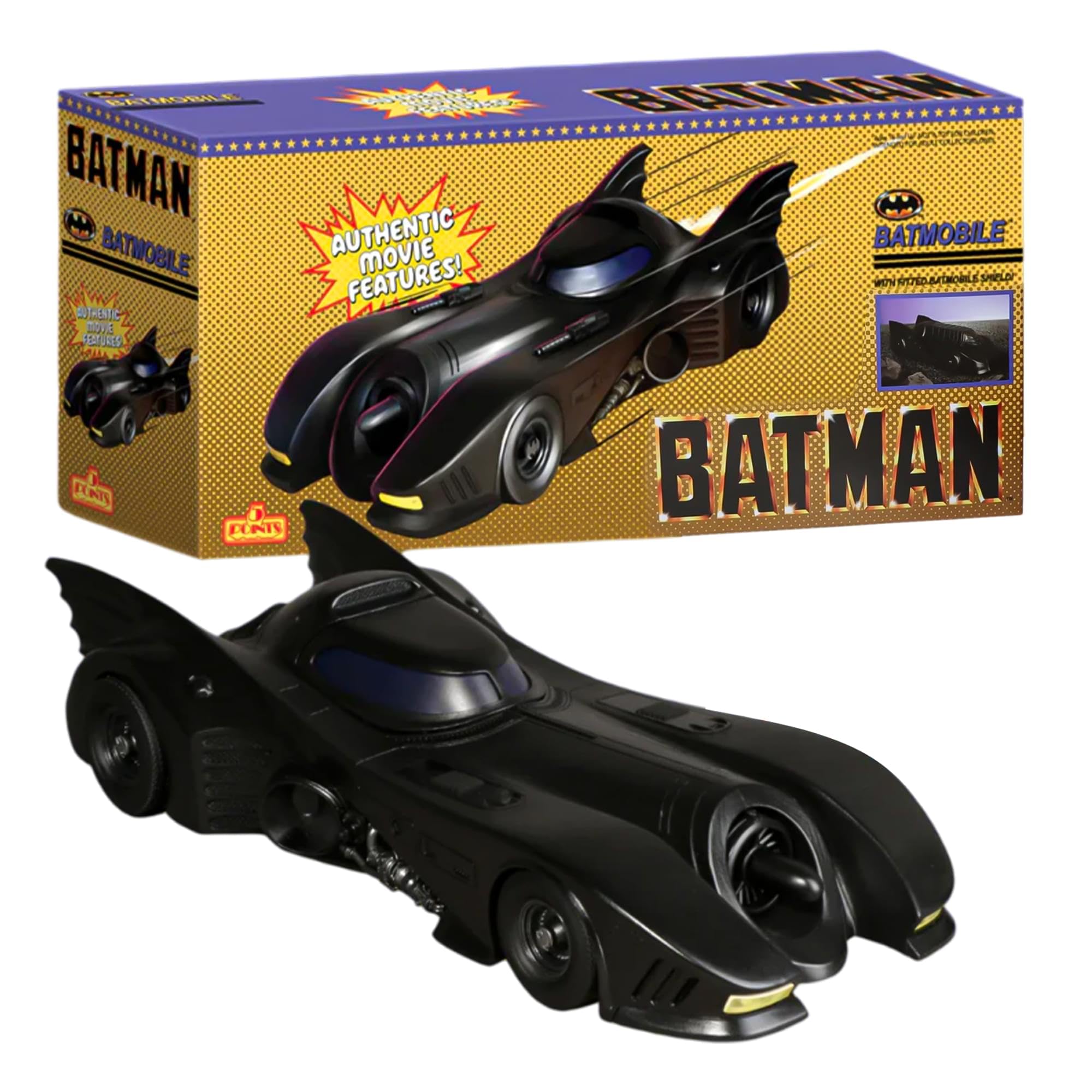 Mezco Batman (1989) 5 Points Batmobile Deluxe