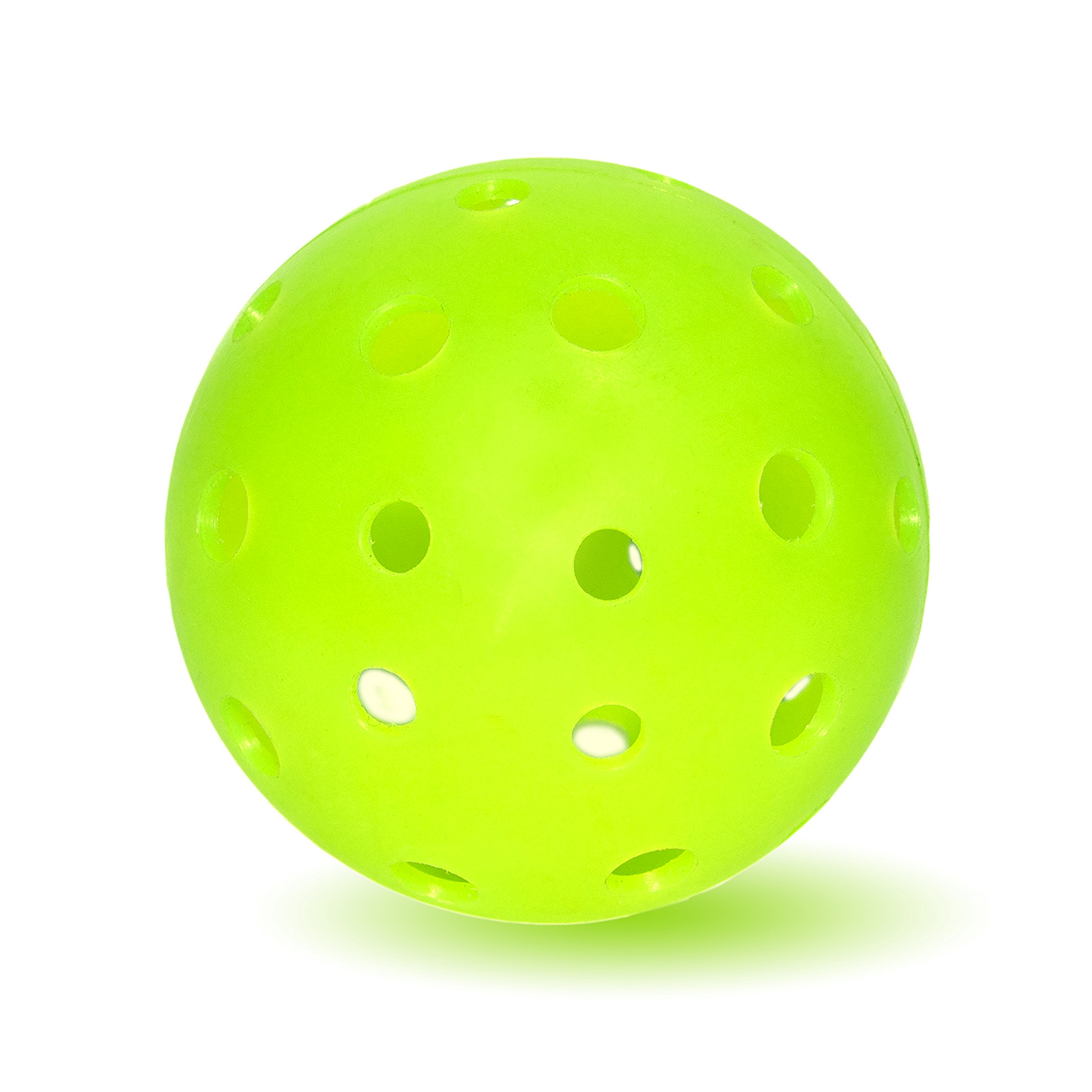 Top Ball (Il Outdoor Pickleball), 1 Dozen, Neon Green