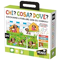 HEADU - Chi Cosa Dove - Giochiamo a Parlare Con Gli Animali! | Giochi Educativi 2 3 4 5 Anni
