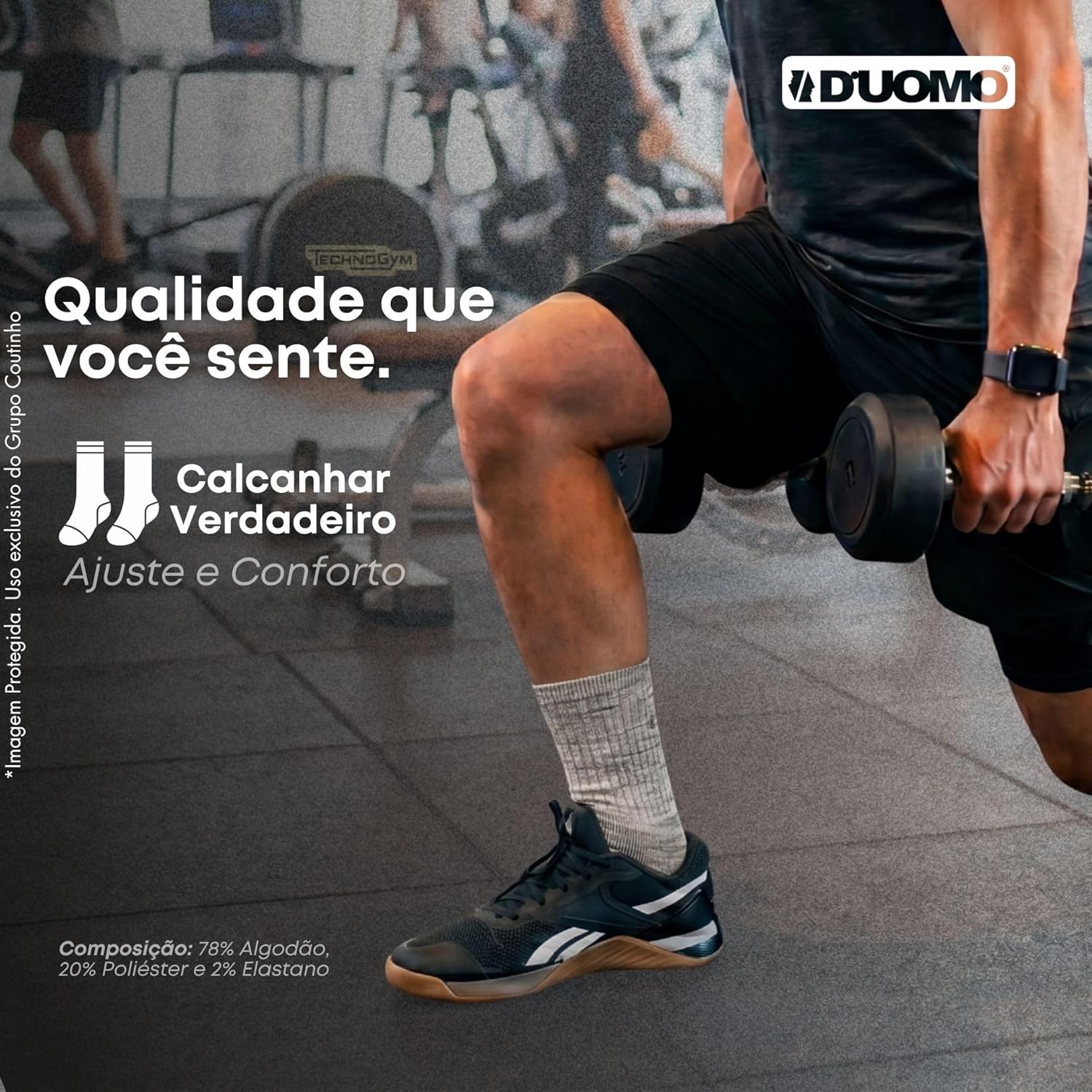 Kit 6 Pares Meia Masculino Cano Alto Longo Corrida Academia Algodão Premium Duomo em promoção! Veja a oferta e mais achadinhos de Moda íntima 3 Hoje é o melhor dia para comprar Kit 6 Pares Meia Masculino Cano Alto Longo Corrida Academia Algodão Premium Duomo com aquele preço maroto! Promoção! Aproveite a oferta! 3
