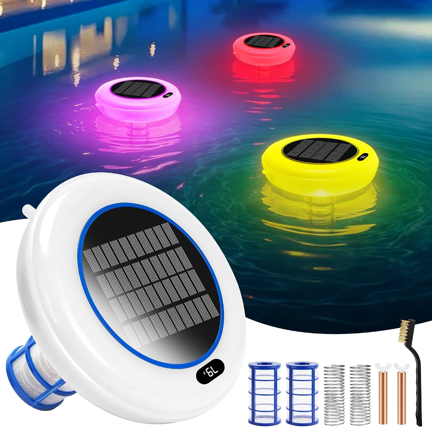 solar ionizer for pool