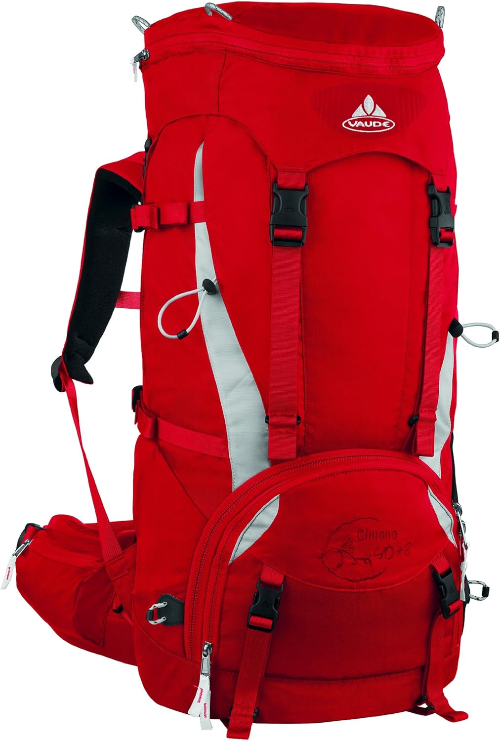 Faude Simon 55+8, red, One Size