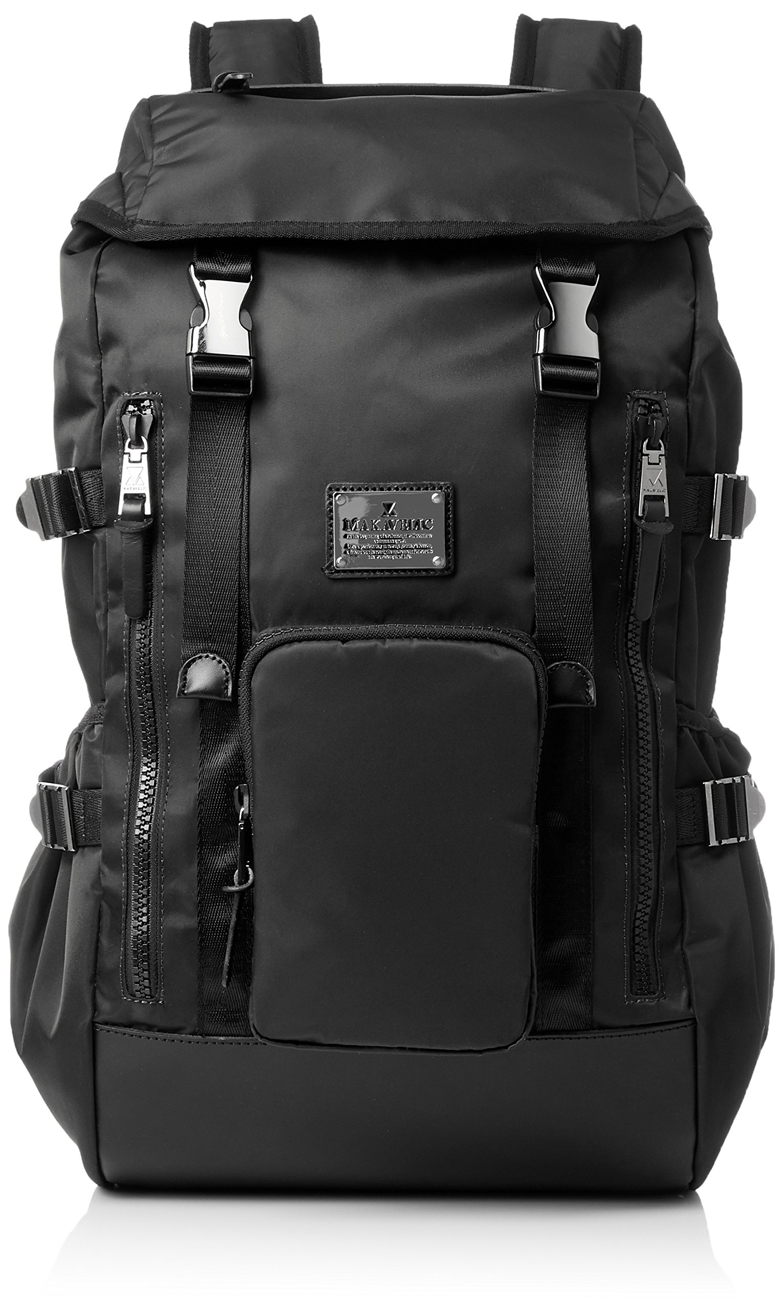 MAKAVELICSIERRA backpack 3107-10120 BLACK Rucksack Day pack Laptop up to 18 inches