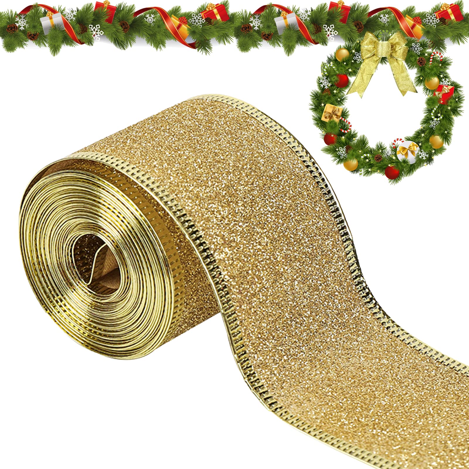 2 rotoli di filo per fioristi per la produzione di ghirlande, 22 calibri, filo flessibile per ghirlande di Natale, ghirlanda di nozze, decorazione di fiori, per lavori di artigianato
