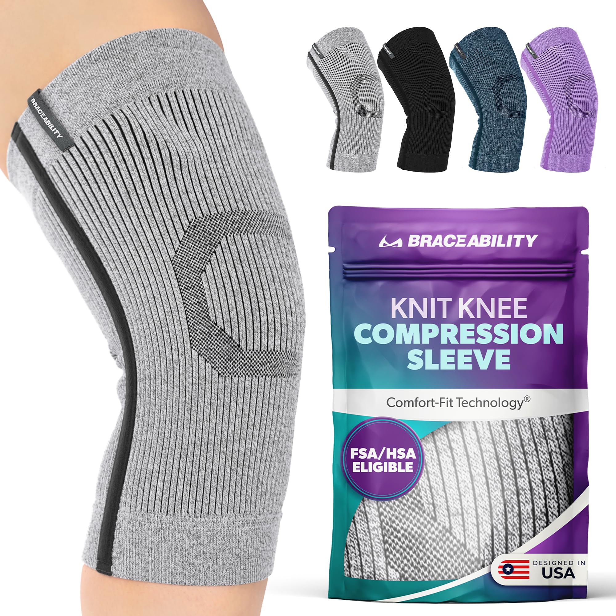 BraceAbility Knit Sleeve