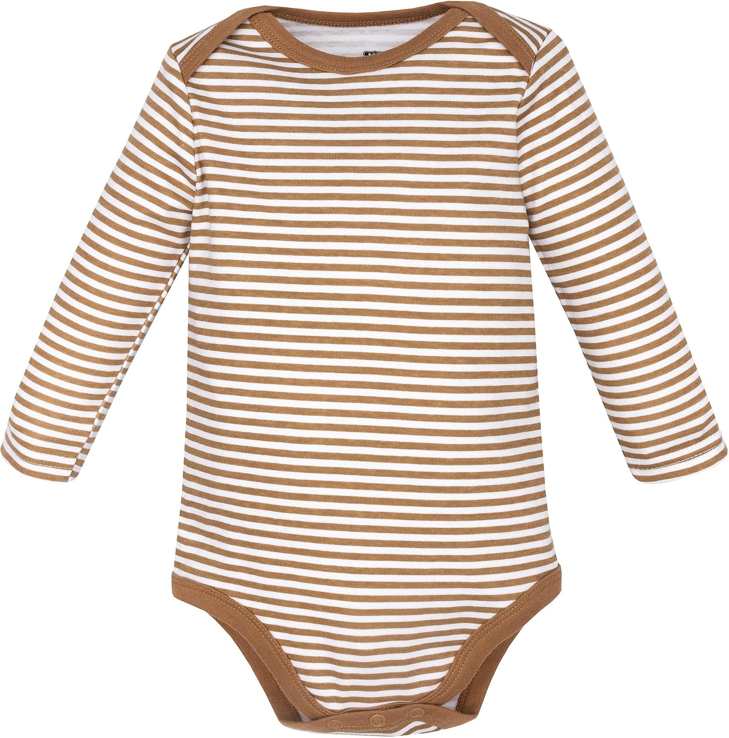 Hudson Baby Unisex Baby Cotton Long-Sleeve Bodysuits 5-Pack