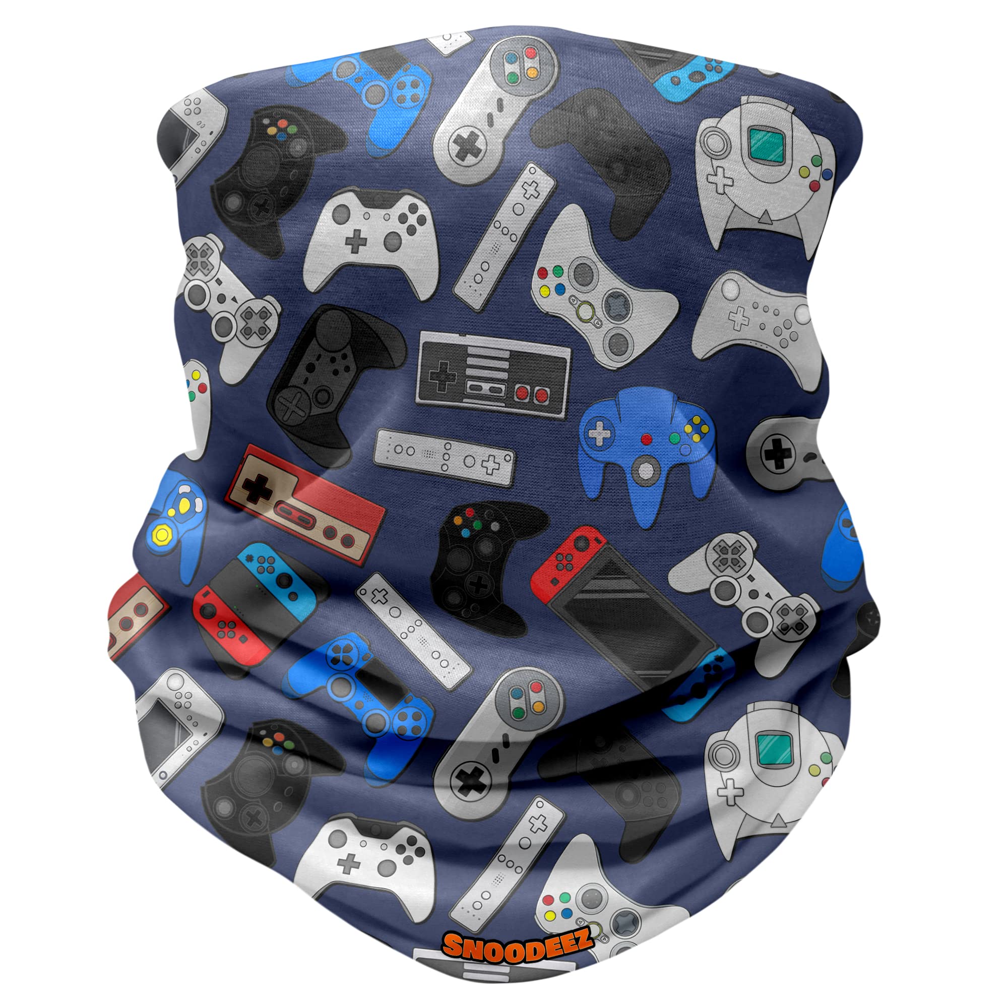 Snoodeez Navy Kids Gaming Multifunctional Snood Headwear (, One Size)