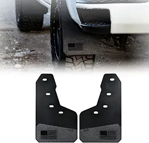 REK GEN 'Merica Heavy-Duty Rear Mud Flaps for 2014–2018 Chevy Silverado