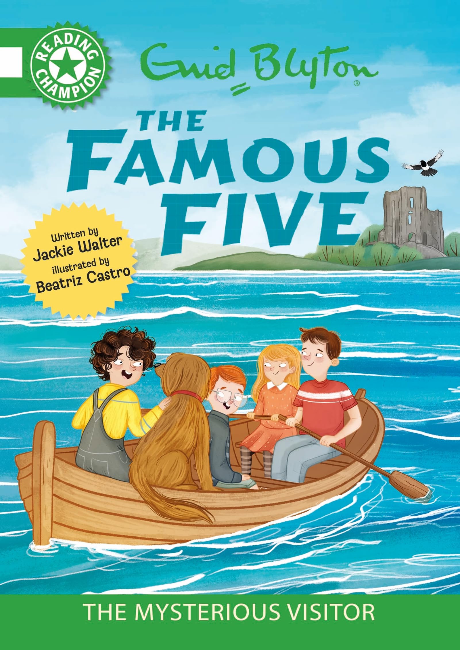 Reading Champion: The Famous Five: The Mysterious Visitor: Green Band 5