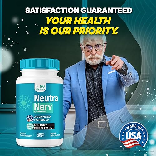 Miniatura 7 de Neutra Nerv (2 unidades) - Suplemento avanzado para la salud nerviosa  Fórmula natural para una función nerviosa saludable, comodidad y movilidad