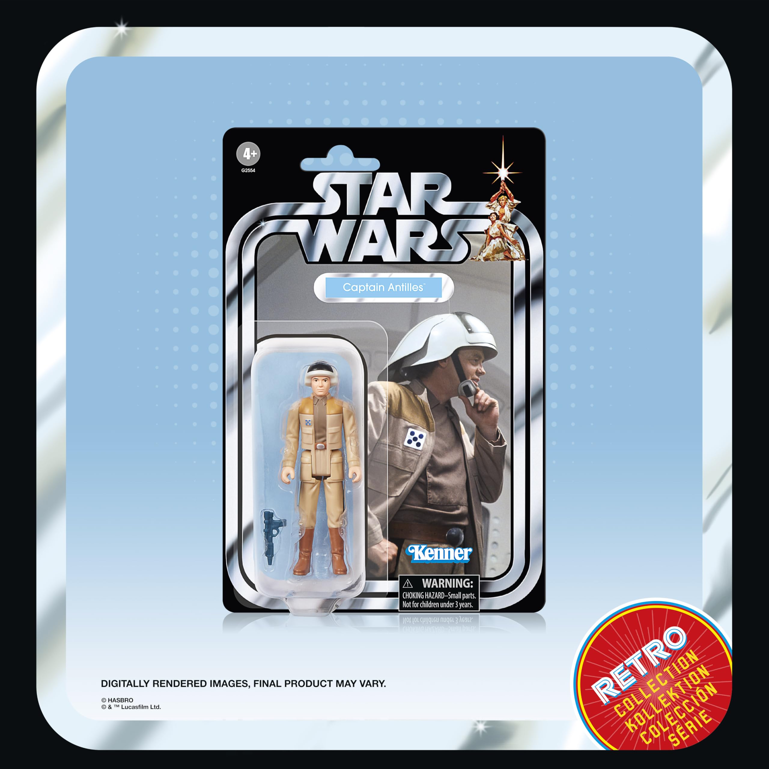Star Wars La colección Retro, Nueva Esperanza, Pack de 6 Figuras coleccionables de 9,5 cm del Episodio IV