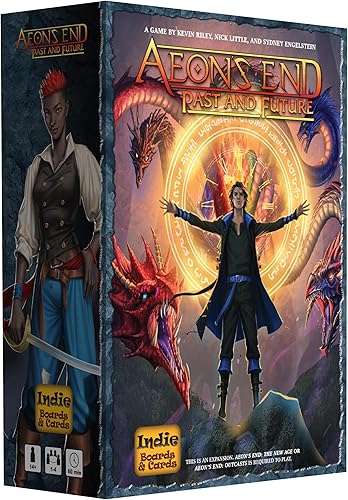 Aeon's End Past and Future de Indie Boards & Cards, juego de mesa de estrategia  1-4 jugadores  A partir de 14 años