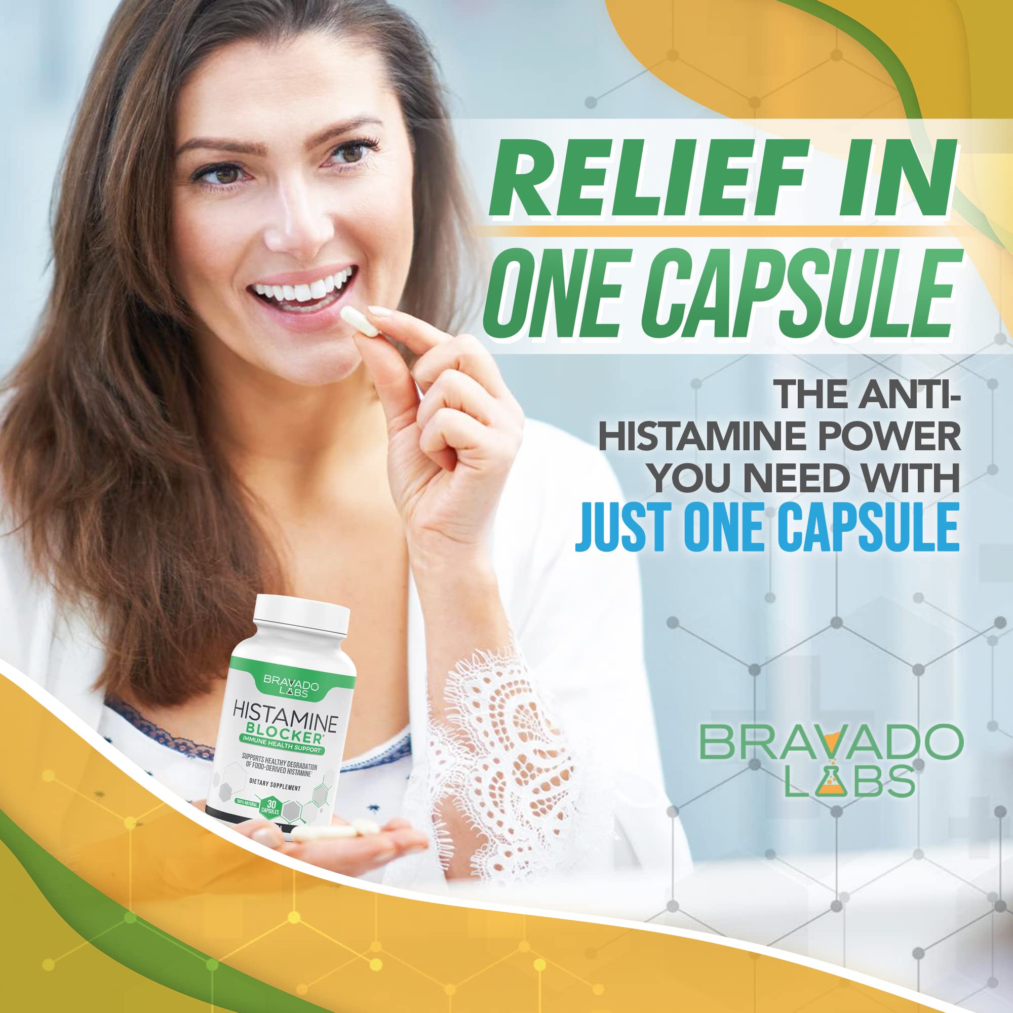 Bravado Labs Premium Histamine Block Supplement