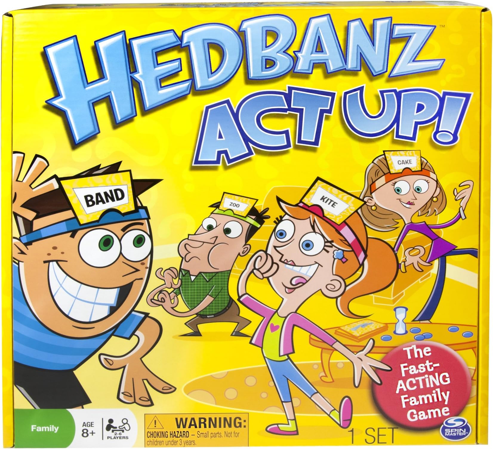 Spin Master Games - Hedbanz Act Up MX