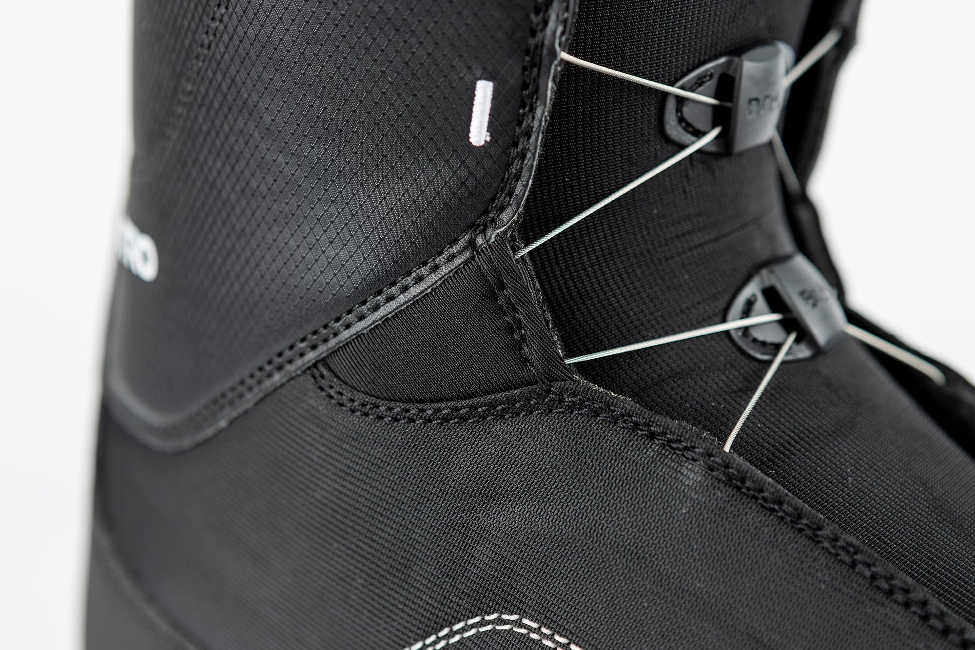 Nitro Tangent Boa Bottes de Snowboard pour Hommes, Noir, 31.5