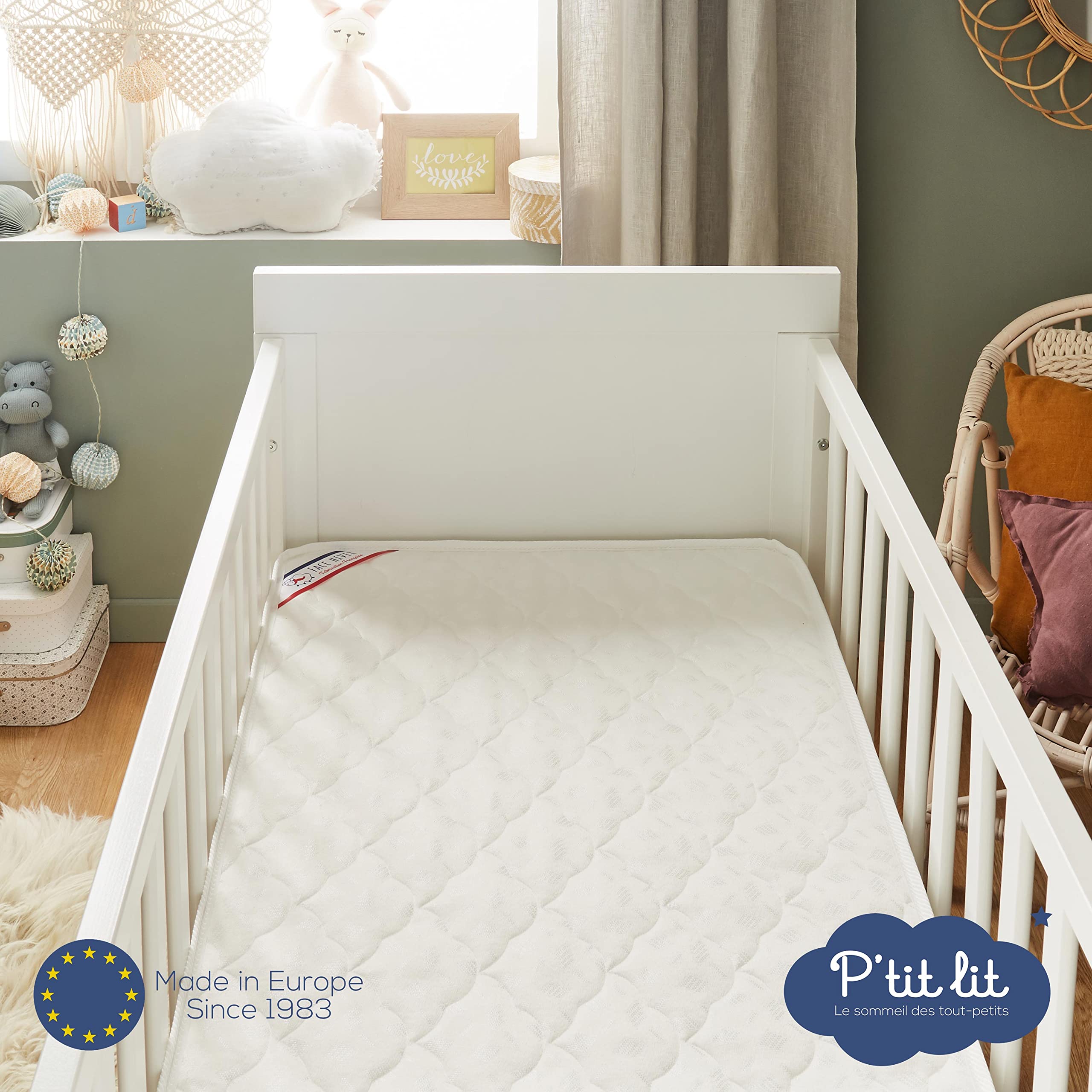 Petite Amélie ® Lit enfant avec Matras - Lit junior 70x140 cm - Lit Petite Amélie ® Lit enfant avec Matras - Lit junior 70x140 cm - Lit