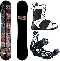 Vista 1 de Drifter y APX Paquete completo de snowboard para hombre nuevo