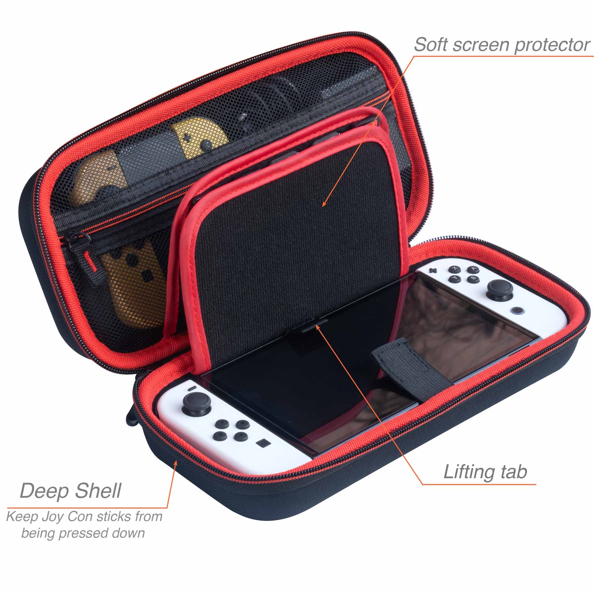 Amazon.co.jp: ButterFox Switch キャリーケース Nintendo Switch OLED