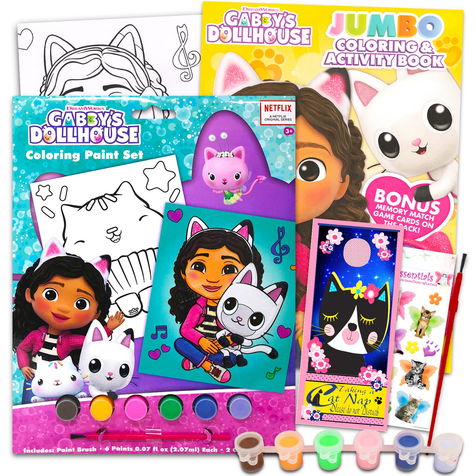 Buy Gabby’s Dollhouse Paint Set Bundle with Gabby Dollhouse Paint Set