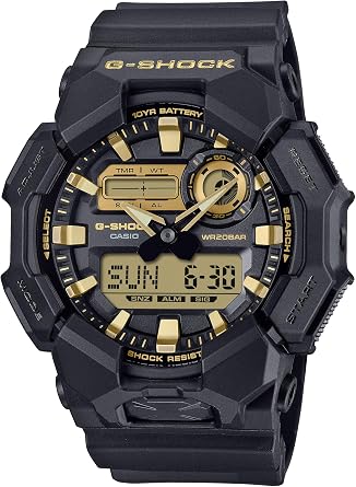 Casio G-SHOCK Domestic Genuine Product GA-B010/GA-010 Wristwatch, black/gold