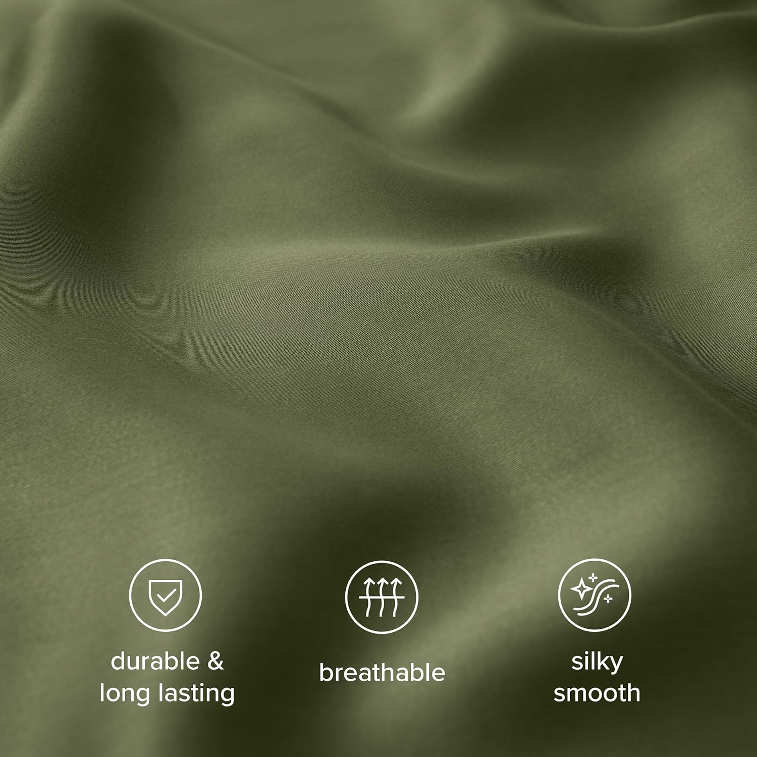 Bare Home Lyocell Tencel Sheet Set - Queen Size - 4 Piece Set - Derived from Eucalyptus - All-Season - Ultra Soft - Deep Pocket (Queen, Cypress)