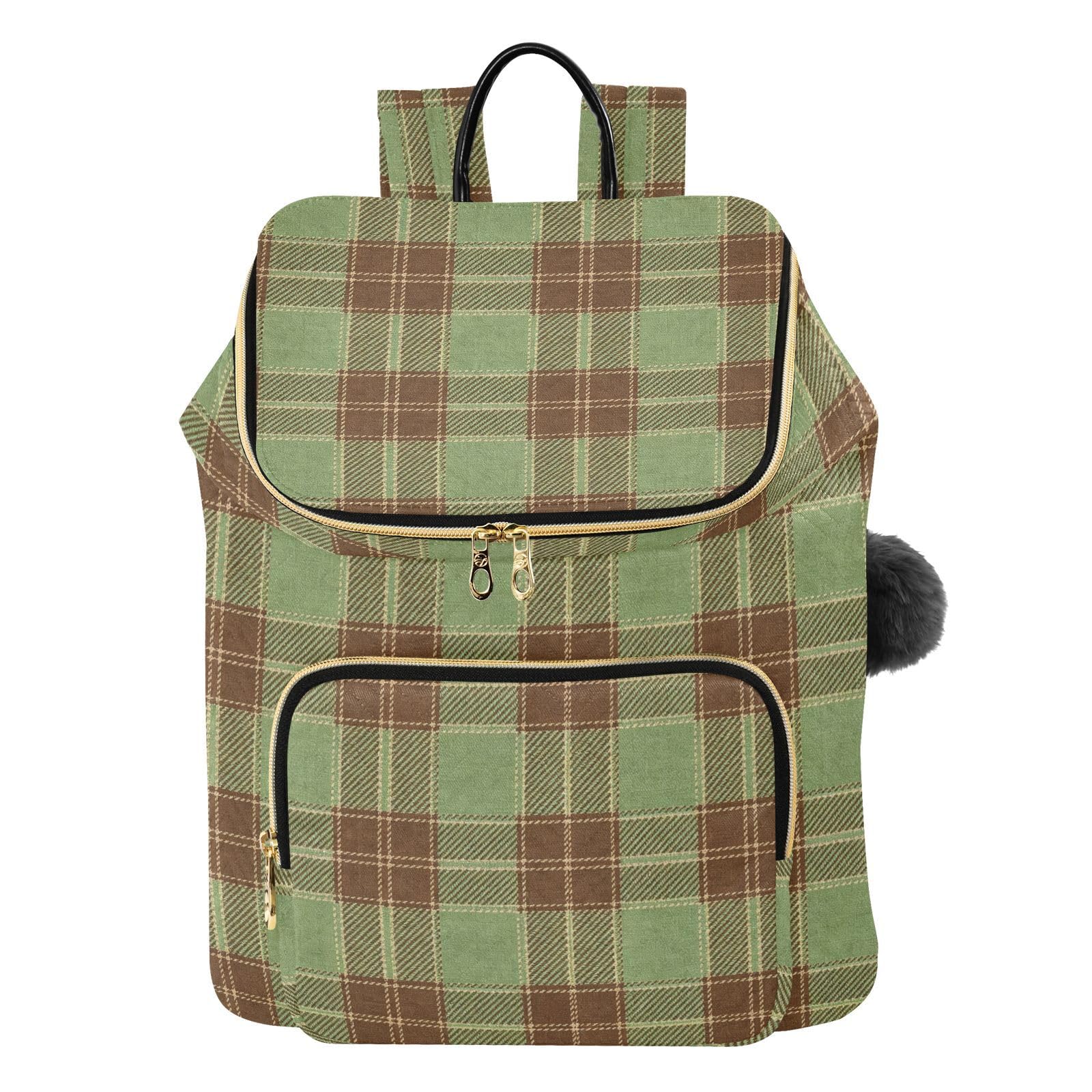 Zaino da donna 15L moda multifunzionale portatile zaino borsa | Resistente tessuto trapuntato trasformabile silhouette multi cerniera stoccaggio per le signore viaggio sport gite quotidiane