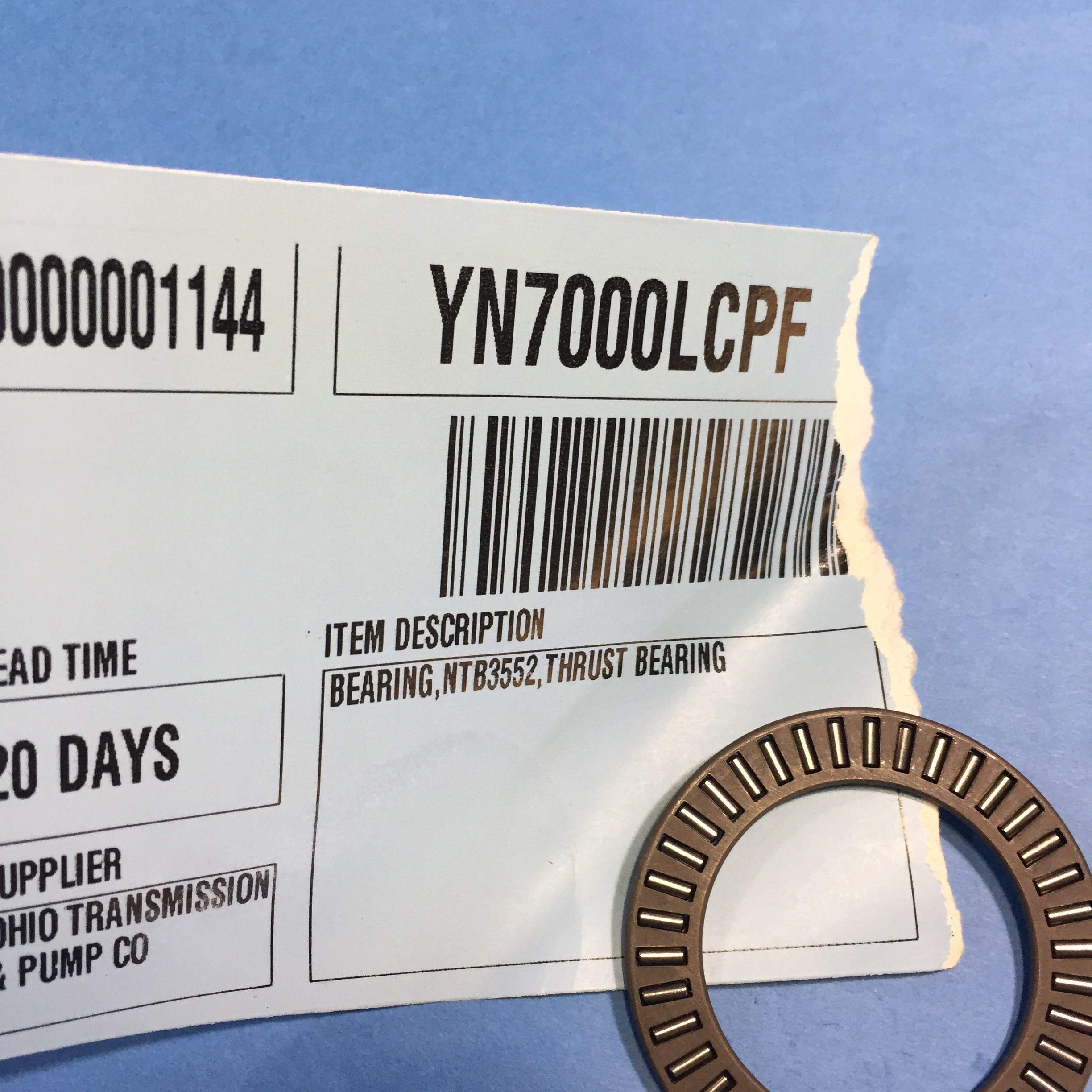 IKO Thrust Bearings (NTB3552)