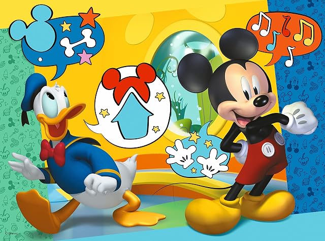 Foto 2 de 6 de Trefl - Mickey, Mickey Ratón y Casa Feliz - Puzzle 30 Elementos