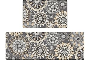 Pauwer Boho Kitchen Runner: Comfort and Style in Every Step