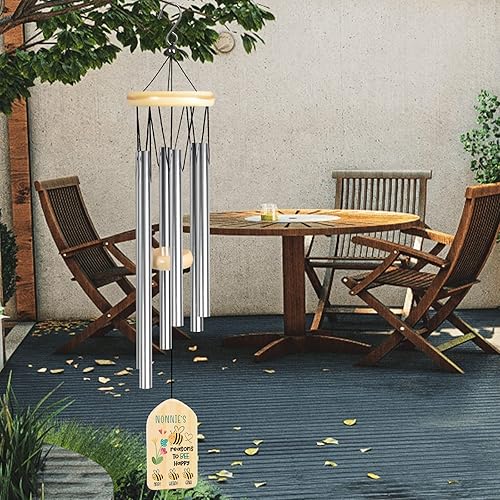 Miniatura 74 de Regalos personalizados para abuelas, campanillas de viento, regalos para abuela, regalo perfecto para el día de la madre, cumpleaños, Acción