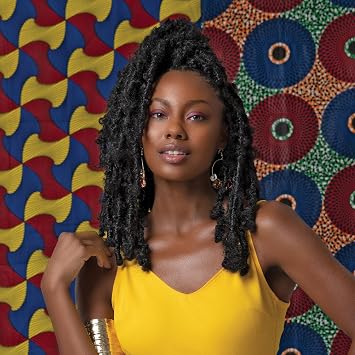 Janet Collection Nala Tress 3X BUTTERFLY FAUX LOCS Crochet Braid (10/12/14) (27)