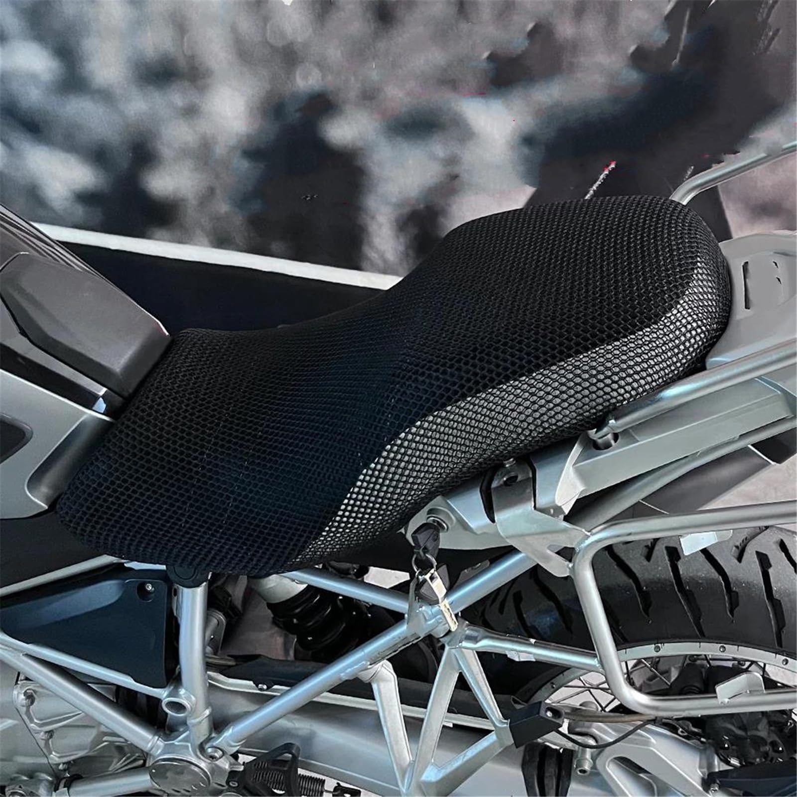 Generico Coprisella In Tessuto Di Nylon For Sella Moto Per BMW S1000XR S1000 XR S 1000 2020