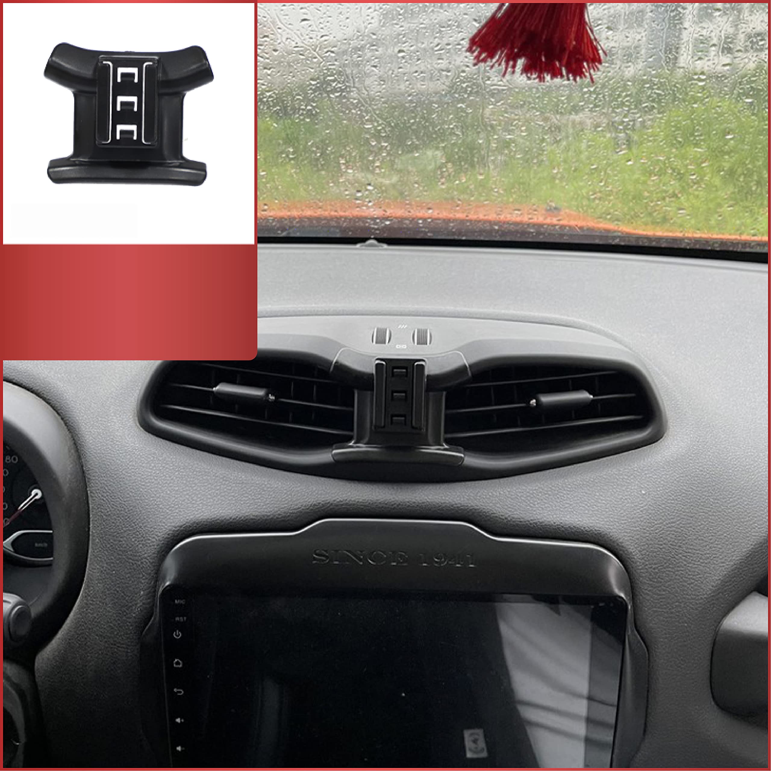 15W Qi Caricatore Wireless Auto Supporto Telefono per Jeep Renegade 2016-2021, Caricabatteria da Auto Wireless Ricarica Veloce con Auto-Bloccaggio Supporto Cellulare per iPhone Samsung Ecc