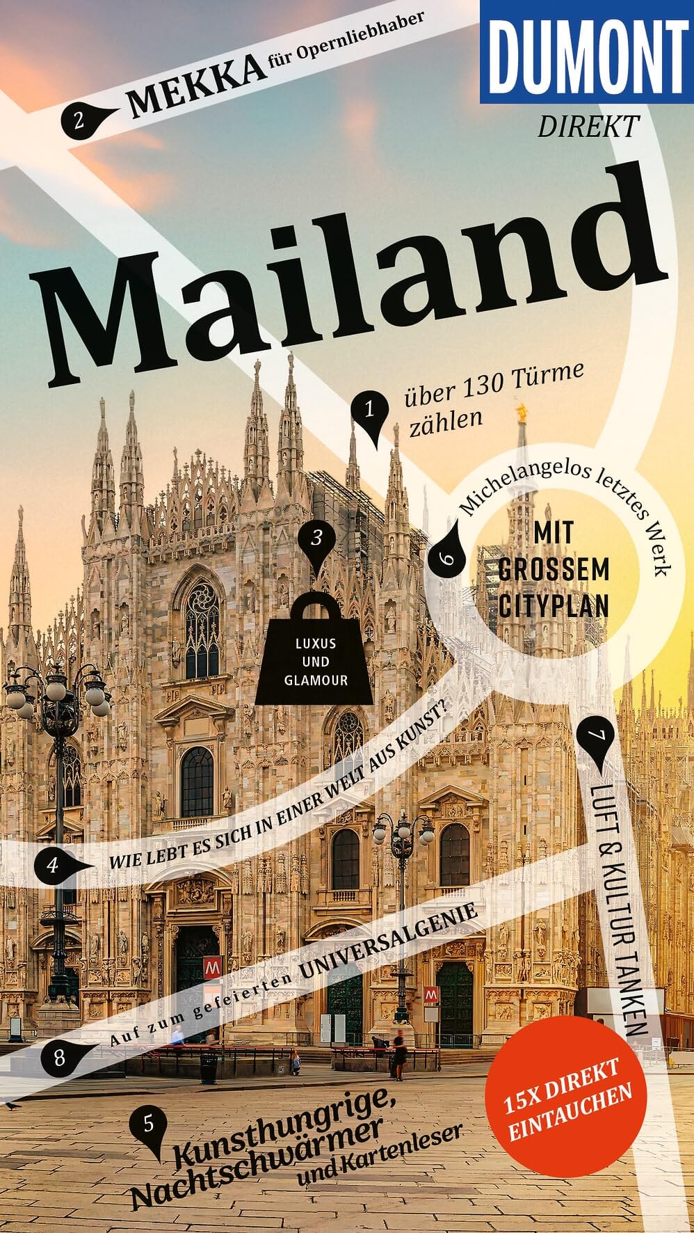 DUMONT direkt Reiseführer Mailand: Mit großem Cityplan