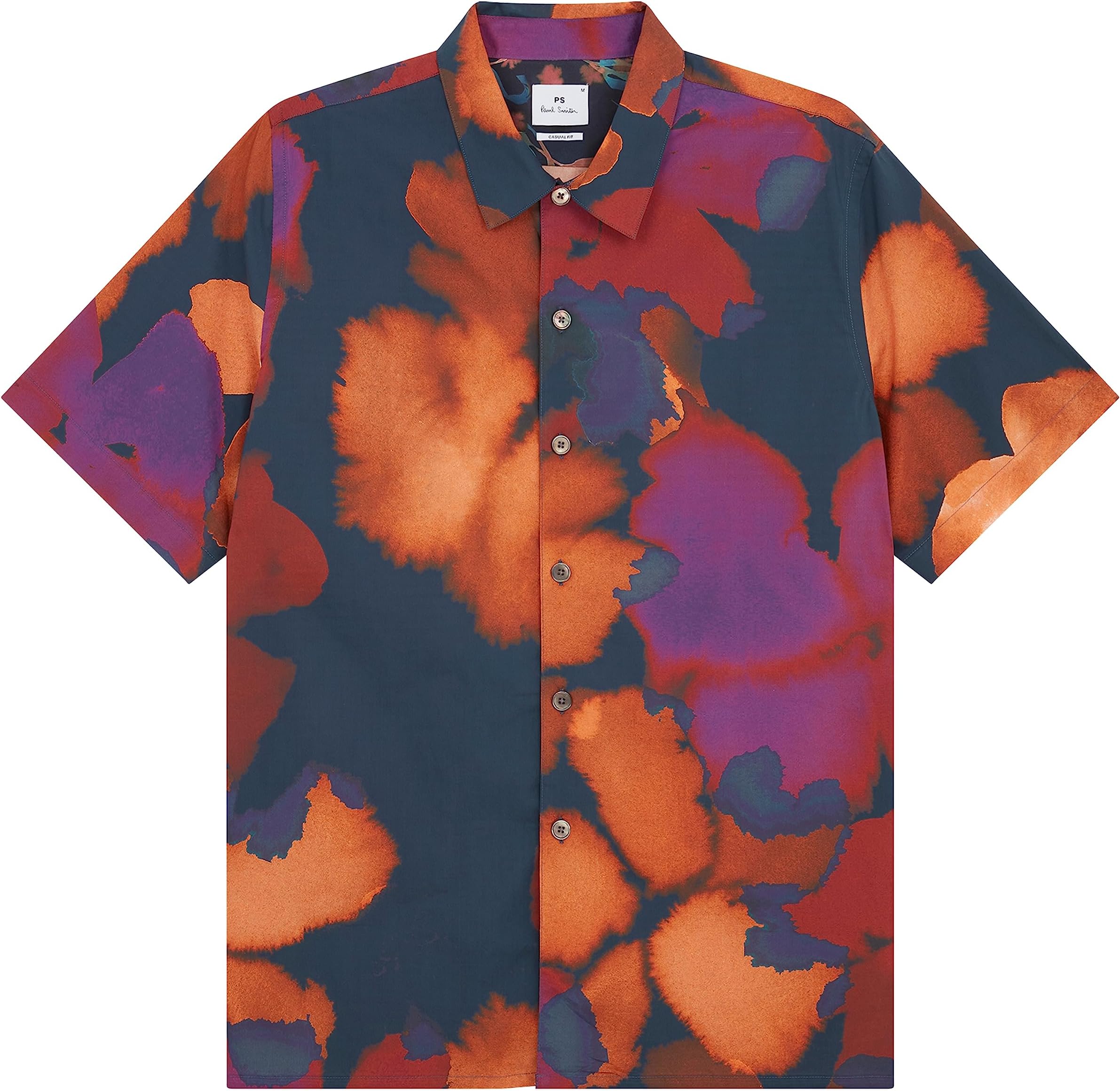 Paul Smith Men's Dark Floral Button Down