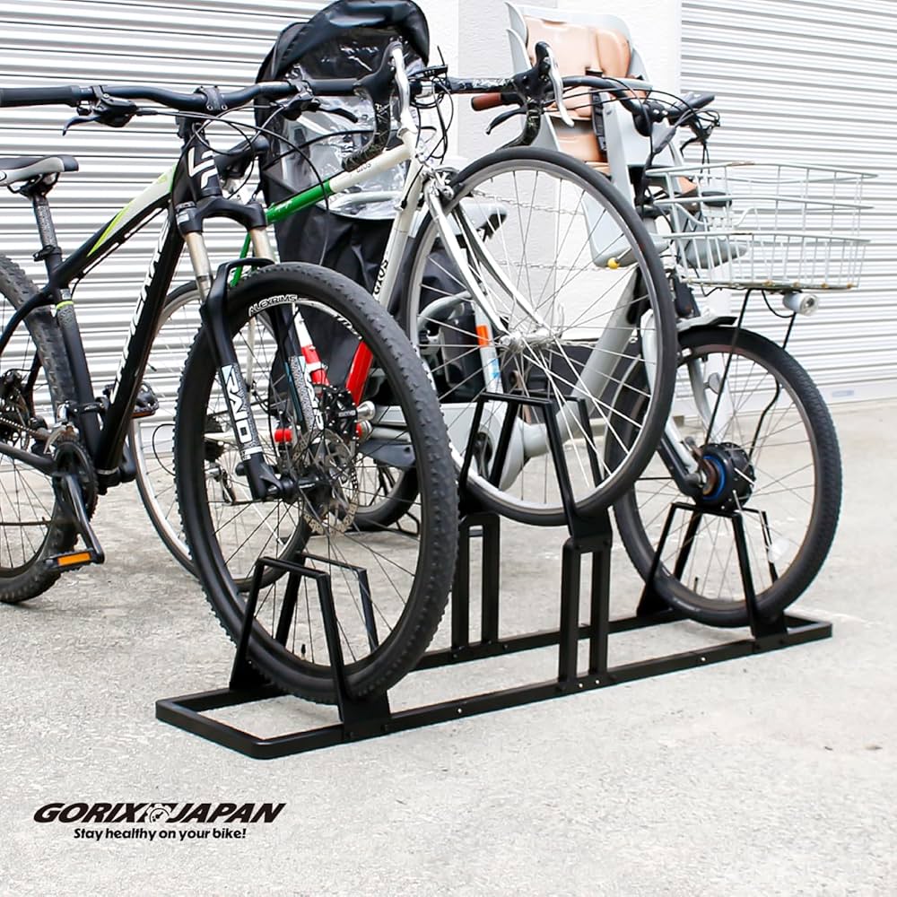 Amazon.co.jp: GORIX(ゴリックス) 自転車 スタンド 倒れない サイクル
