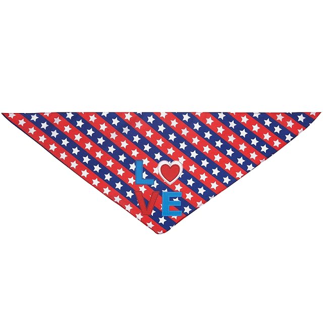 Foto 2 de 6 de Blueberry Pet National Pride Made to Perfection - Pañuelo para perro (80 x 30 cm)