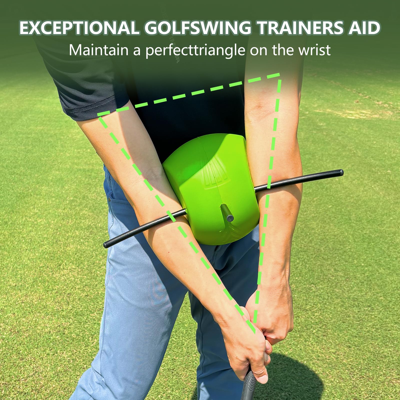 Golf Aid Swing Mejora la Coordinación Brazo-Cuerpo