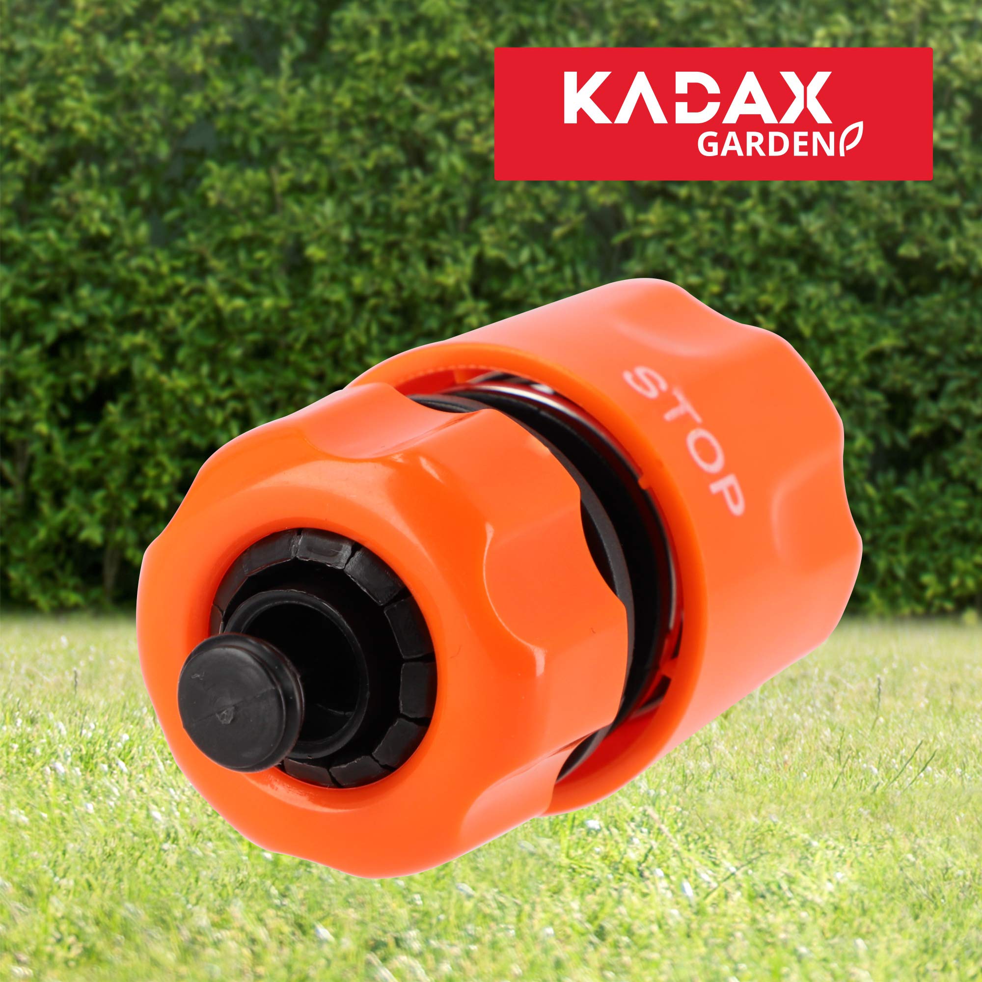 KADAX Riparazione tubo da giardino in plastica ABS, connettore, accoppiamento rapido, raccordo