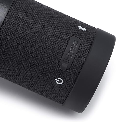 Miniatura 7 de Aquio IBTB2BB Botella de hidratación aislada de acero de doble pared con altavoz inalámbrico Bluetooth recargable, alimentado por iHome, Midnight