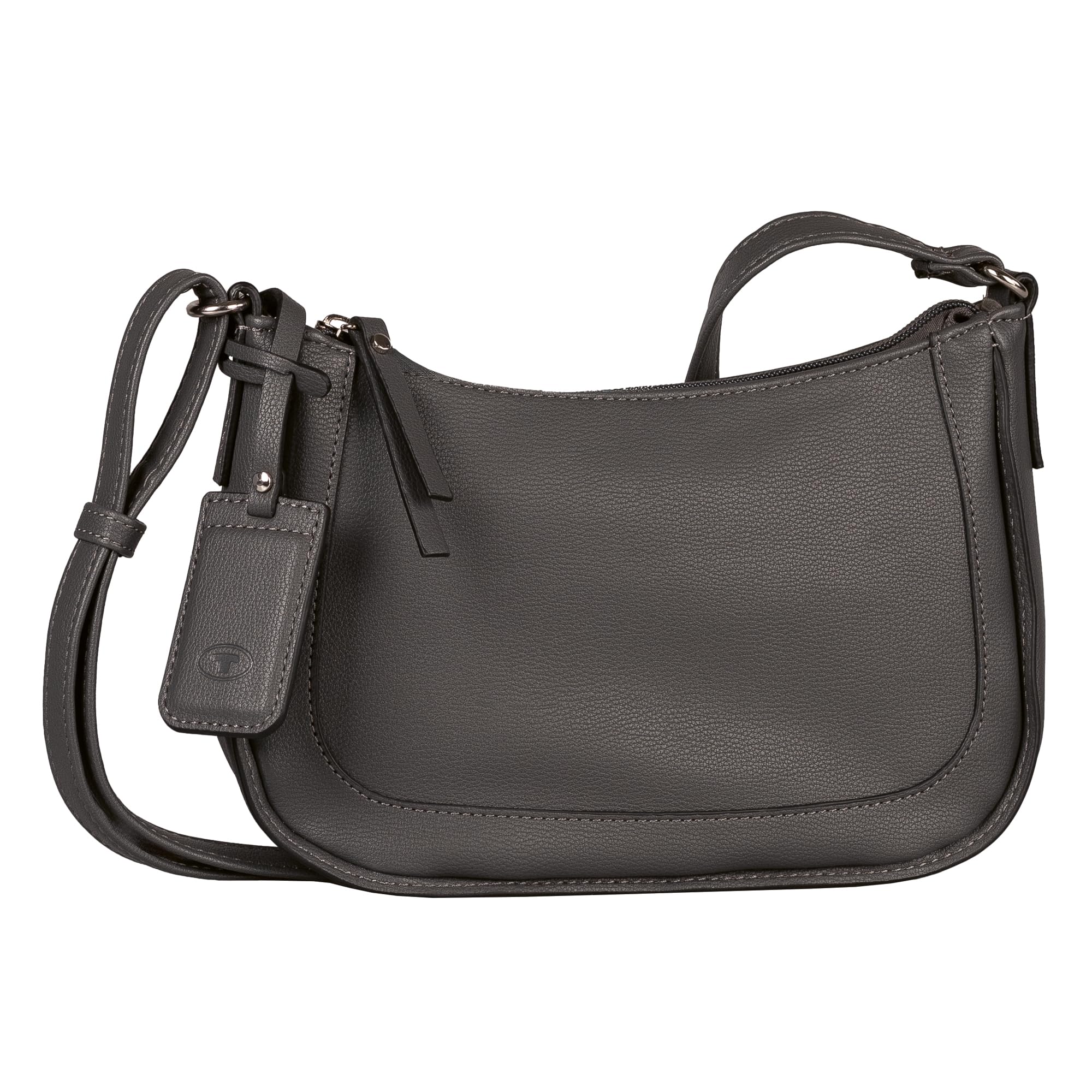 TOM TAILOR Adela Damen Umhängetasche Crossbody Bag Klein Grau Product Description