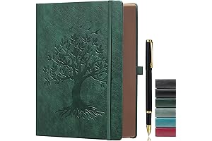 ZXHQ A5 360 Pages Lined Journaling Notebooks - Nature's Canvas for Your Thoughts