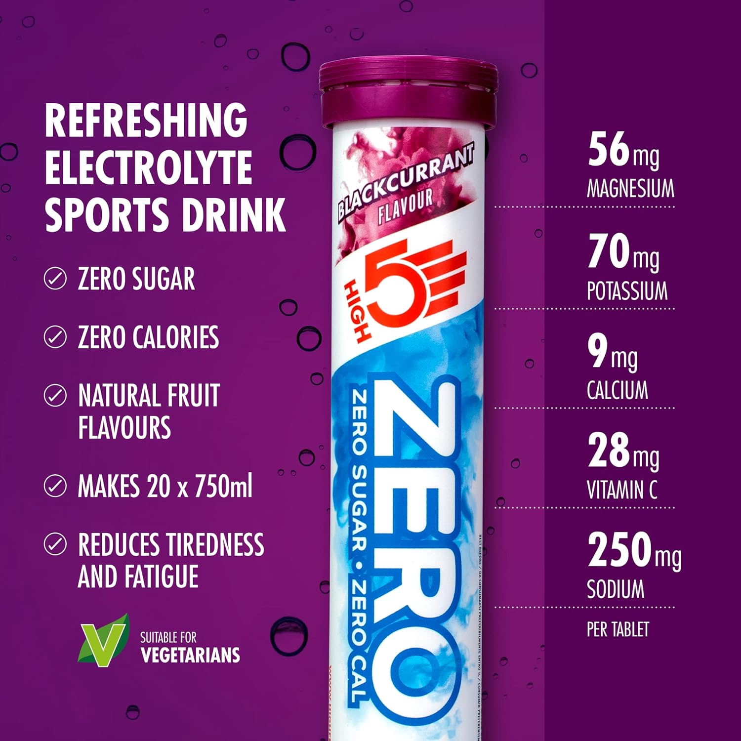 Electrolytes Tablets By Hiro |Electrolyte Supplements |Rapid Hydration |Energy Boost |Magnesium & Calcium|Immunity Support |Mixed Flavours- Triple - View #7