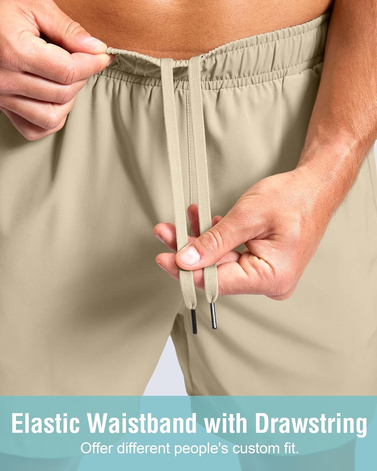 G Gradual Men's Athletic Running Shorts with Zipper Pockets Quick Dry 7"/ 5"/ 9" Workout Gym Shorts for Basketball Hiking - Image 5